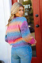 Load image into Gallery viewer, Taro &amp; Amber Ombre Loose Knit Sweater