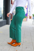 Load image into Gallery viewer, Can&#39;t Lose Dark Green Straight Leg High Waist Ankle Pants