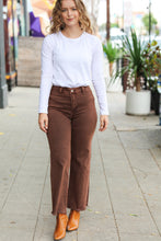 Load image into Gallery viewer, Can&#39;t Lose Mahogany Straight Leg High Waist Ankle Pants