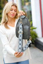 Load image into Gallery viewer, Cement Vegan Leather Designer Strap Lined Sling
