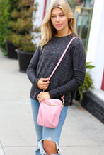 Load image into Gallery viewer, Pink Vegan Leather Small Cross Body Bag