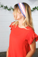 Load image into Gallery viewer, Stars &amp; Stripes Knit Twist Headband