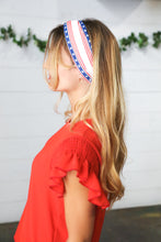 Load image into Gallery viewer, Stars &amp; Stripes Knit Twist Headband