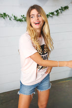 Load image into Gallery viewer, Peach Mama Animal Print Graphic Tee