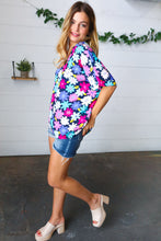 Load image into Gallery viewer, Multicolor Flower Power Woven Top