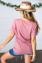 Load image into Gallery viewer, Rose Cotton NASHVILLE Music City Graphic Tee