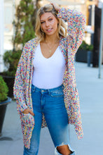Load image into Gallery viewer, Ivory Popcorn Long Sleeve Open Sweater Cardigan