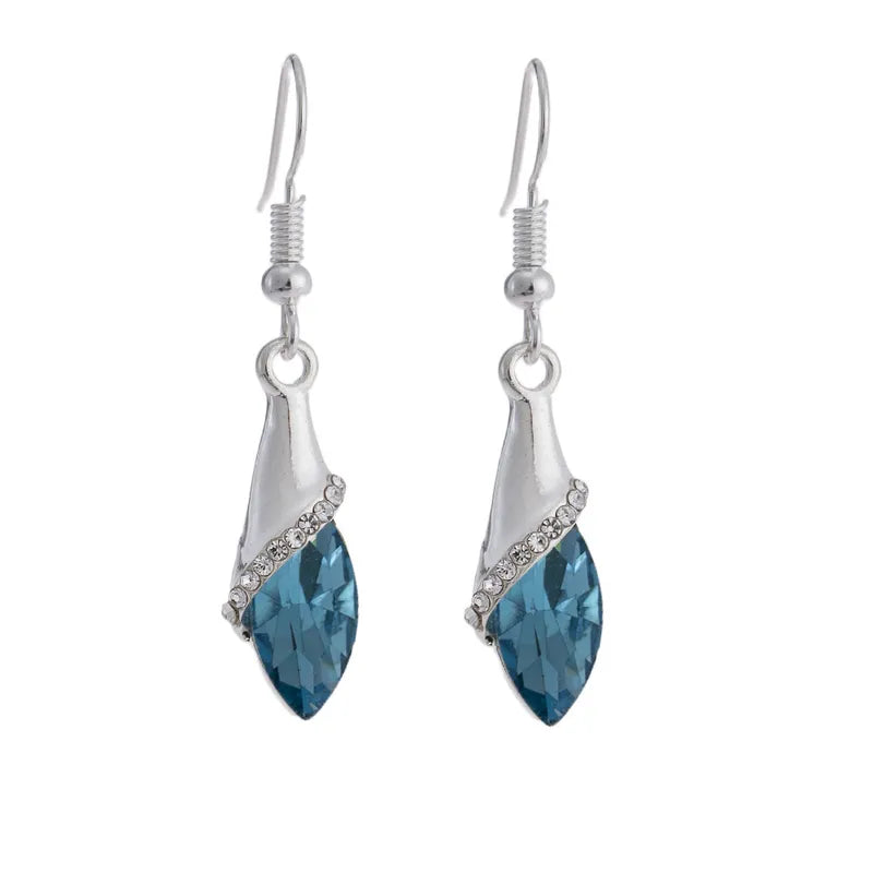 Rhinestone Drop Earrings