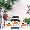 Snowman Table Centerpieces