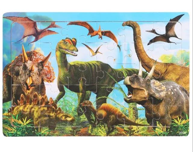 Wooden Puzzle - Dinosaur