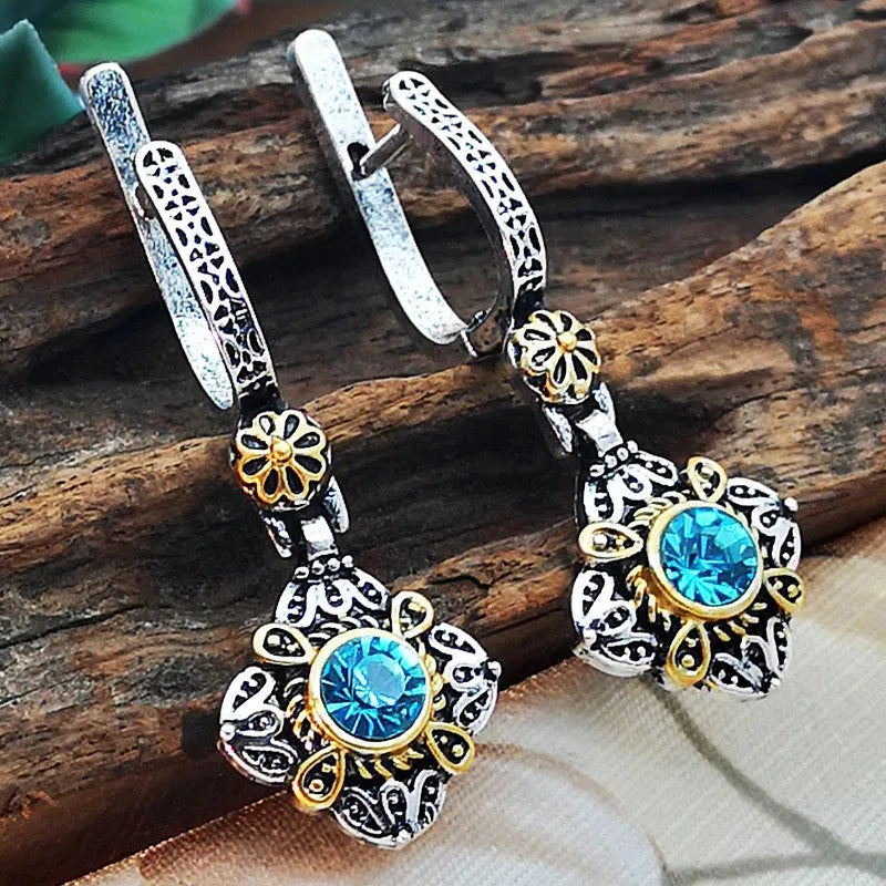 S925 Hylanbao Court Earrings