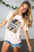 Load image into Gallery viewer, Peach Mama Animal Print Graphic Tee