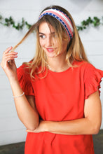 Load image into Gallery viewer, Stars &amp; Stripes Knit Twist Headband