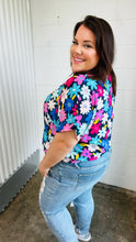 Load image into Gallery viewer, Multicolor Flower Power Woven Top