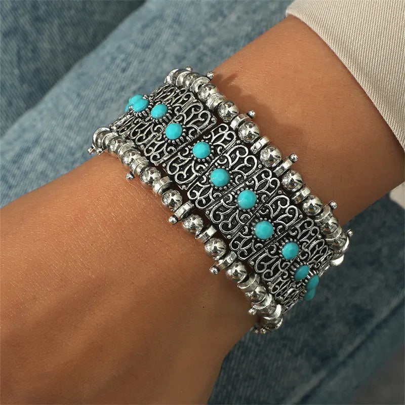 Turquoise Stretch Bracelets