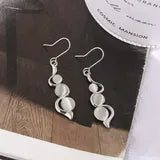 Load image into Gallery viewer, Moonstone Cascade Earrings