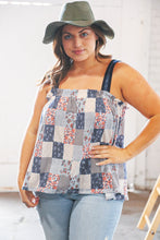 Load image into Gallery viewer, Boho Patchwork Color Block Knit Top