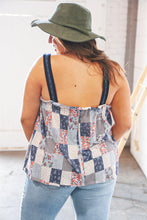 Load image into Gallery viewer, Boho Patchwork Color Block Knit Top