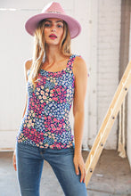 Load image into Gallery viewer, Multicolor Patchwork Sleeveless Tank Top