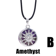 Load image into Gallery viewer, All Natural Amethyst Stone Necklaces