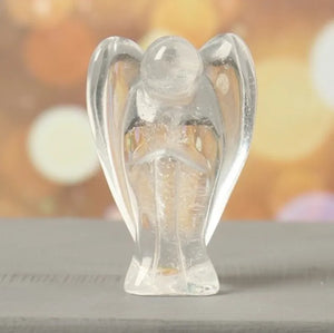 1.5-Inch Crystal Angel Sculpture