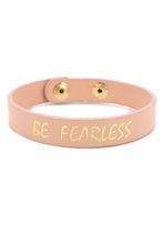 Load image into Gallery viewer, BE FEARLESS FAUX LEATHER CUFF BRACELET - Unique Inspirations by Tracy and Anna