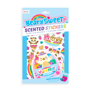 Scented Scratch Stickers - Beary Sweet - Unique Inspirations by Tracy and Anna