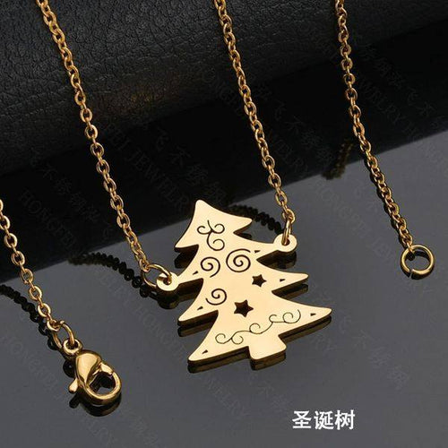 Christmas Tree Necklace - Unique Inspirations by Tracy and Anna