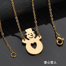 Load image into Gallery viewer, Snowman Necklace - Unique Inspirations by Tracy and Anna