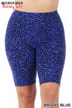 Load image into Gallery viewer, MICROFIBER LEOPARD BIKER SHORTS - Unique Inspirations by Tracy and Anna