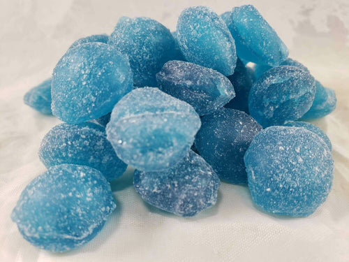 Blue Raspberry Hard Candy Drops, 4.5 ounces - Unique Inspirations by Tracy and Anna