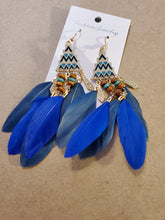 Load image into Gallery viewer, Feather Earrings - Unique Inspirations by Tracy and Anna