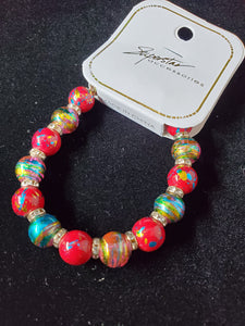 Bead Stretch Bracelet - Unique Inspirations by Tracy and Anna