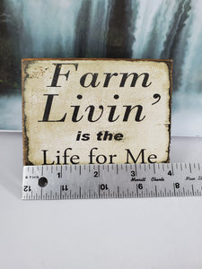 4" x 4" Block Signs - Unique Inspirations by Tracy and Anna