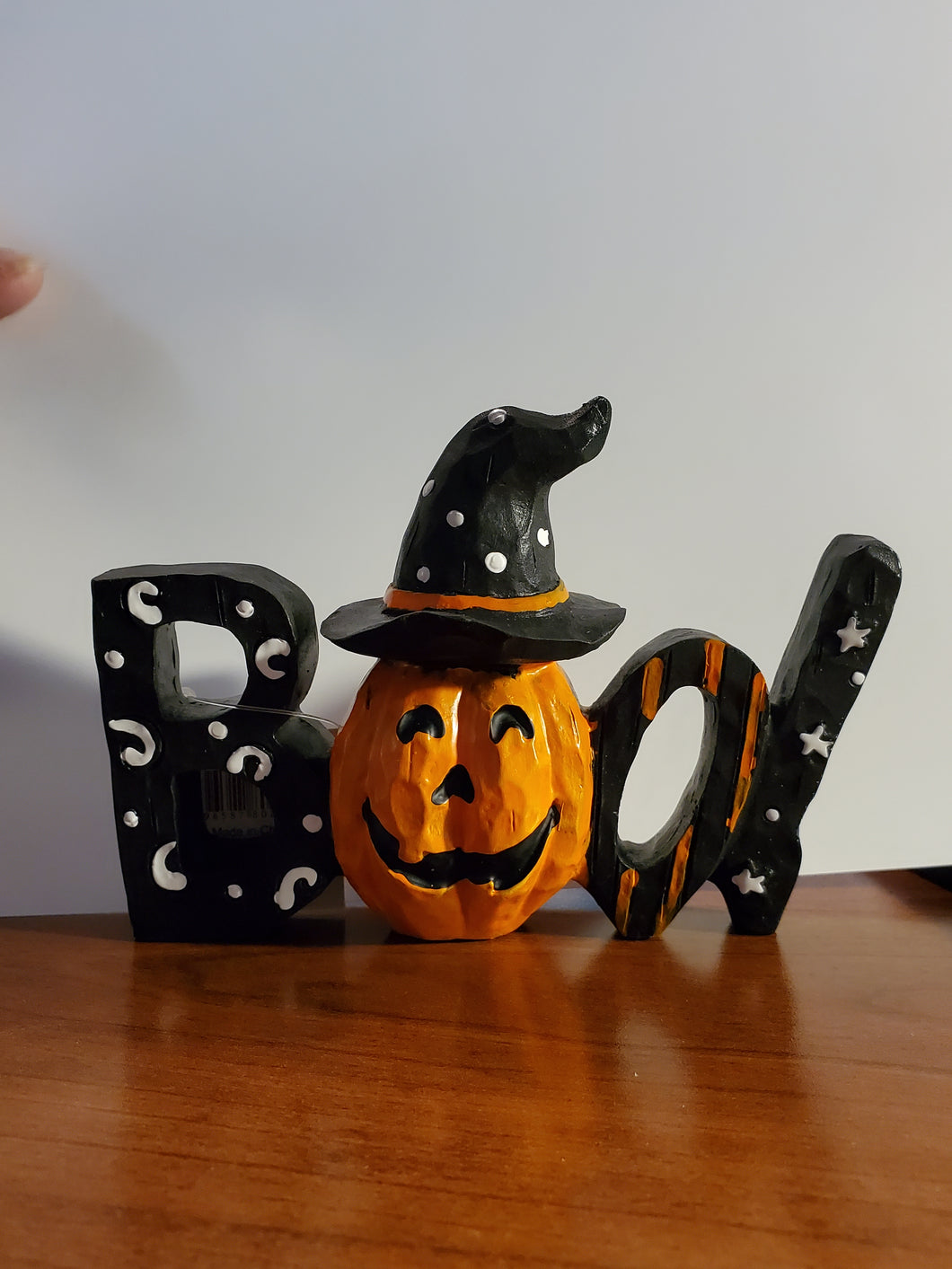 Boo & Beware Halloween Shelf Ornament - Unique Inspirations by Tracy and Anna