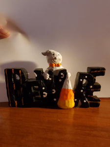 Boo & Beware Halloween Shelf Ornament - Unique Inspirations by Tracy and Anna