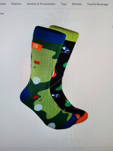 Load image into Gallery viewer, Men&#39;s Novelty Socks - Unique Inspirations by Tracy and Anna