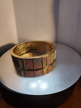 Load image into Gallery viewer, Rainbow Glitter Hinge Bracelet - Unique Inspirations by Tracy and Anna