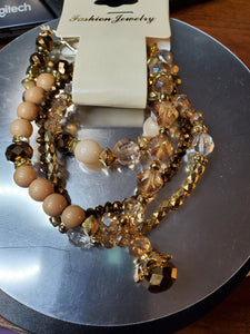 Crystal Bead Infinity Stretch Bracelet - Unique Inspirations by Tracy and Anna