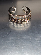 Load image into Gallery viewer, Chain Design Open Ring - Unique Inspirations by Tracy and Anna
