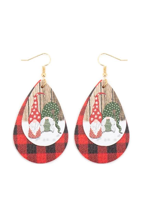 Christmas Gnome Earrings - Unique Inspirations by Tracy and Anna