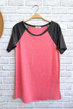 Load image into Gallery viewer, DOTTED RAGLAN TOP - Unique Inspirations by Tracy and Anna
