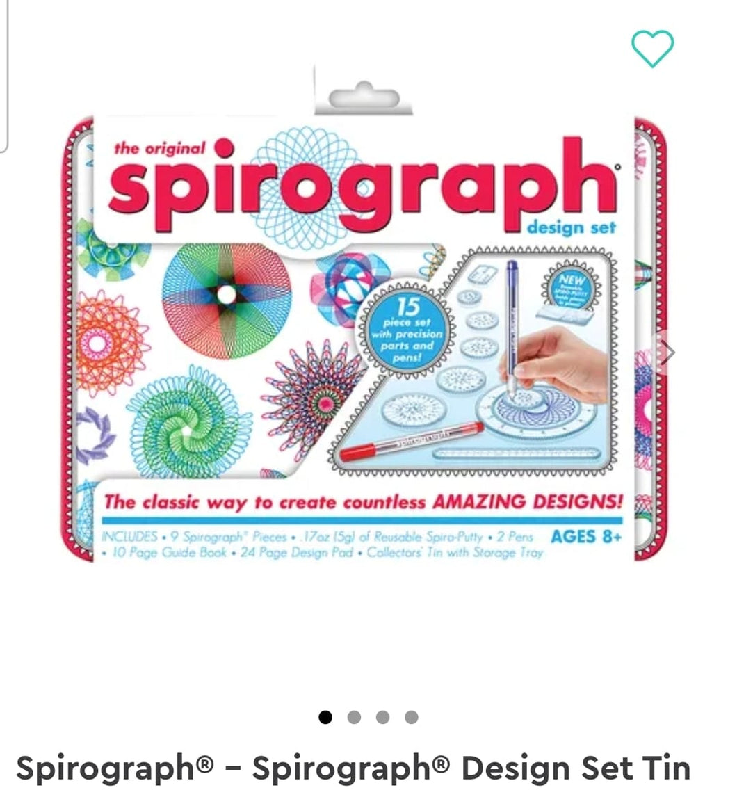Spirograph - Design Set Tin - Unique Inspirations by Tracy and Anna