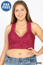 Load image into Gallery viewer, STRETCH LACE BRALETTE HOURGLASS BACK - Unique Inspirations by Tracy and Anna