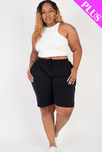 Load image into Gallery viewer, BP3417X-A Plus Size French Terry Shorts - Unique Inspirations by Tracy and Anna