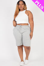 Load image into Gallery viewer, BP3417X-A Plus Size French Terry Shorts - Unique Inspirations by Tracy and Anna
