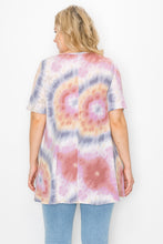 Load image into Gallery viewer, PLUS SIZE SHORT SLEEVES TIE DYE - Unique Inspirations by Tracy and Anna