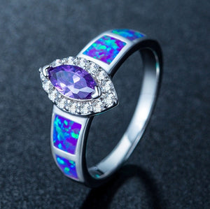 925 Sterling Silver Oval Party Bohemia Ring - Unique Inspirations by Tracy and Anna
