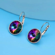 Load image into Gallery viewer, 925 Sterling Silver Leverback Hoop Earring