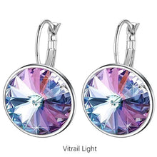Load image into Gallery viewer, 925 Sterling Silver Leverback Hoop Earring